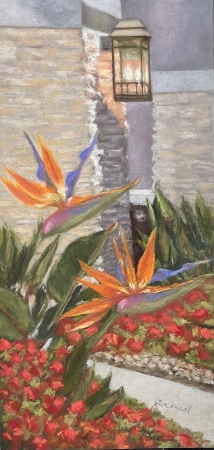 Welcoming Twilight by artist Julie Schmidt